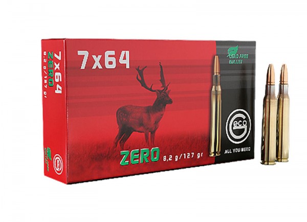 GECO ZERO 7X64 bleifrei Munition 8,2 gr.