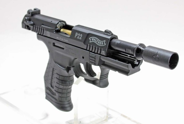 Walther P22 Schreckschuss Pistole schwarz 9 mm