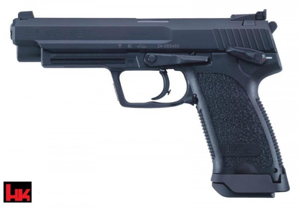 HK-Pistole USP Expert, Kal. 9 mm x 19, inkl. zwei 18-Schuss Magazine
